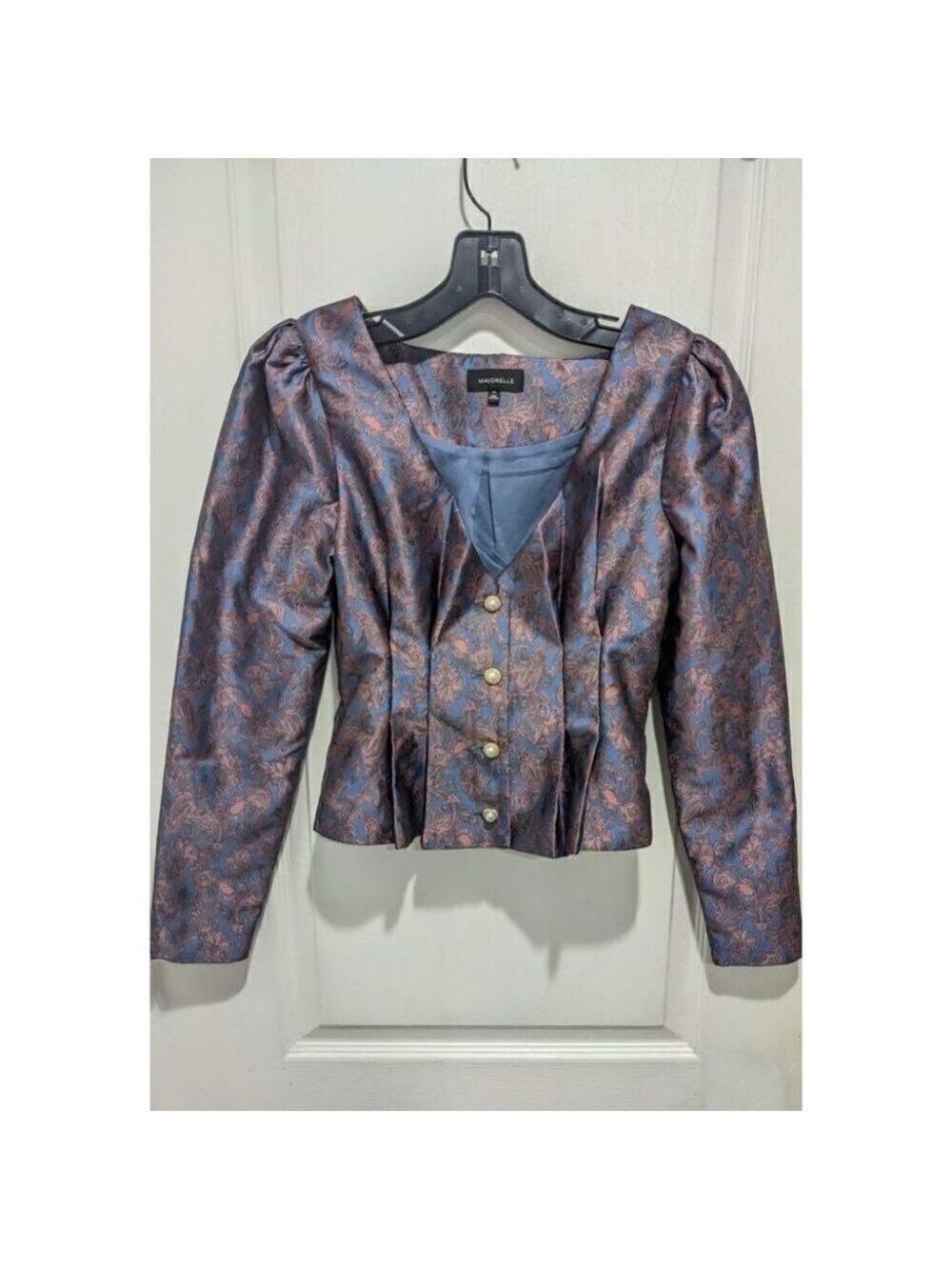 Majorelle | Floral Brocade Jacket